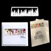 Viele Kerzen haben Design-Muster, Metall-Stanzformen, DIY, Scrapbooking, Prägeschablone, Papier-Bastel-Album-Vorlage