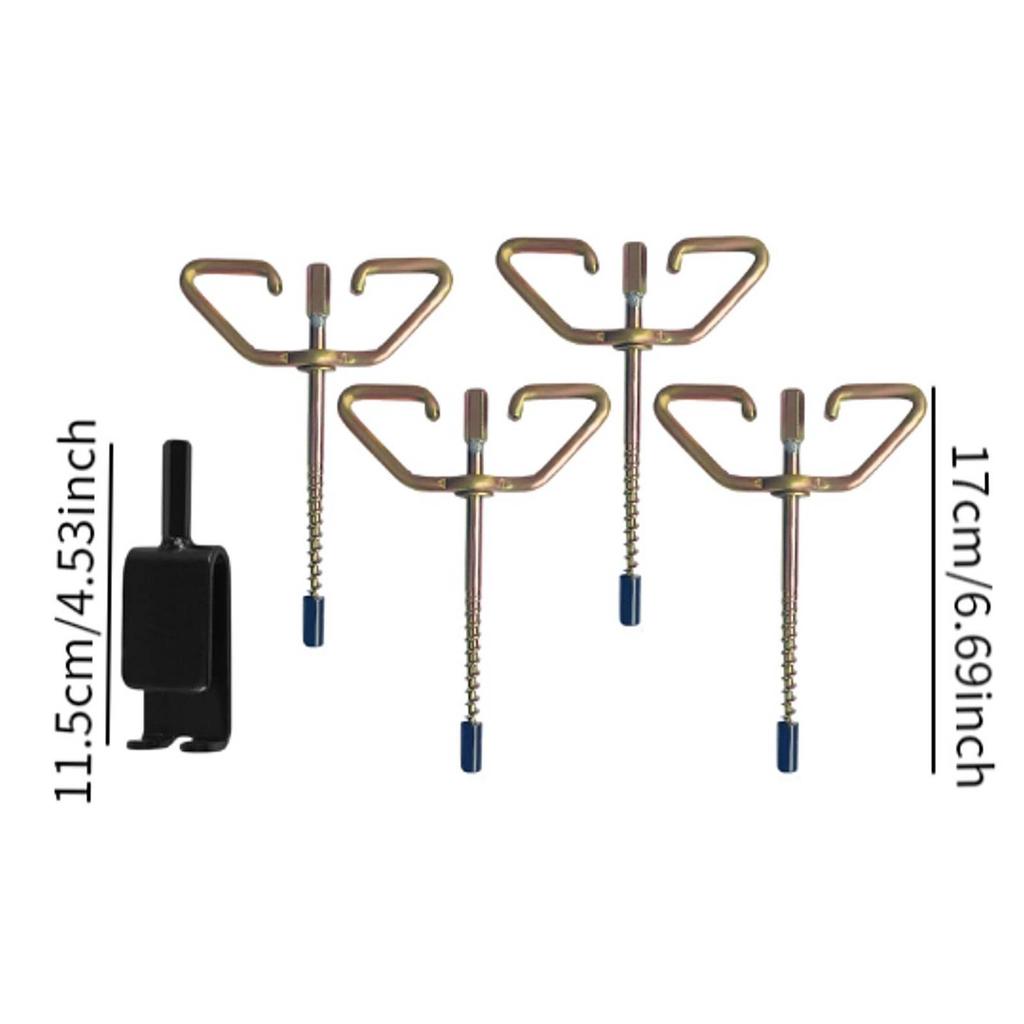 Ice Anchor Drill Adapter for Ice Stakes Ice Fishing Shelter Accessories Power Drive Drill Practical Ice Fishing Anchor Tool