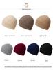 100% Pure Cashmere Unisex Hat: Warm, Fashionable, Knitted with Ear Protection for Autumn/Winter