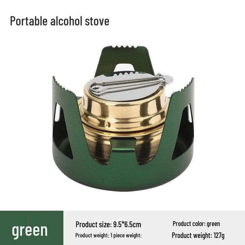 Portable Mini Liquid Alcohol Camping Stove