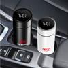 2026 Hot Car Sticker Stainless Steel Vacuum Car Emblem Smart Thermos Cup With Temperature Display For Kia Sportage 3 Rio Ceed Ca