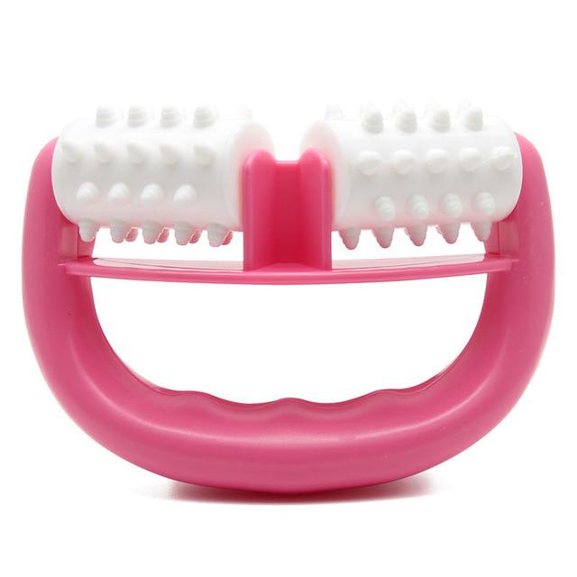 D Type Fat Control Roller Massager Cellulite Leg Abdomen Neck Buttocks Roller