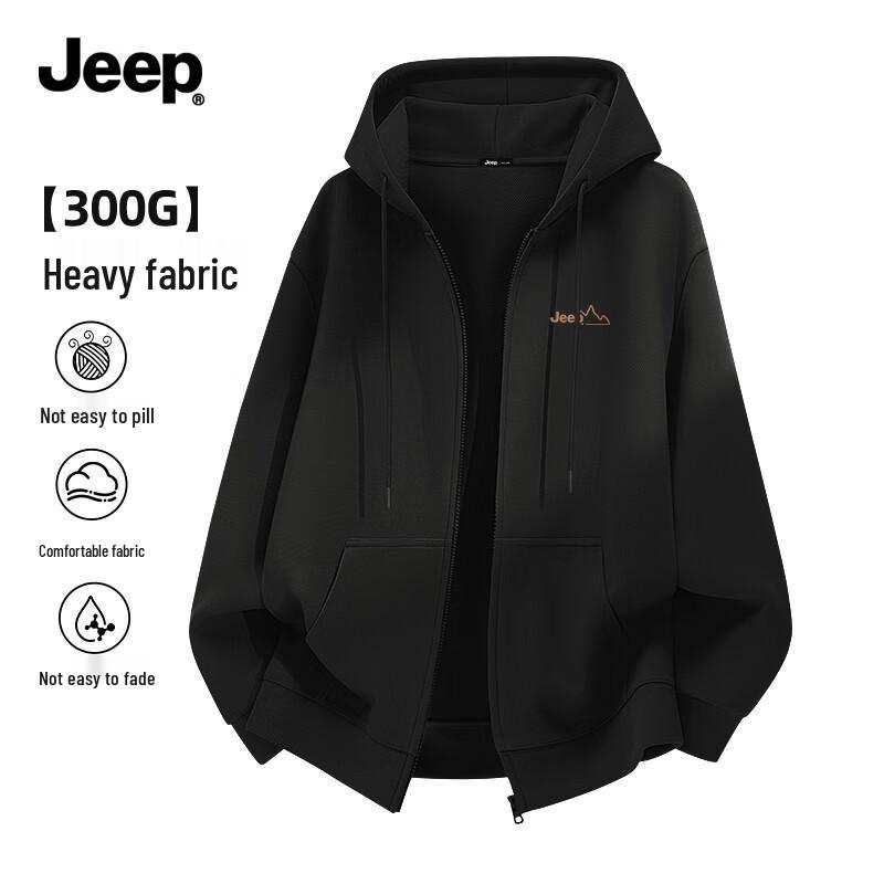 

JEEP Men s Hooded Sweatshirt L