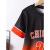 Summer 2025 New children's Set, 23 printed gradient casual sportswear, polyester fiber comfortable, soft, breathable, lightweigh