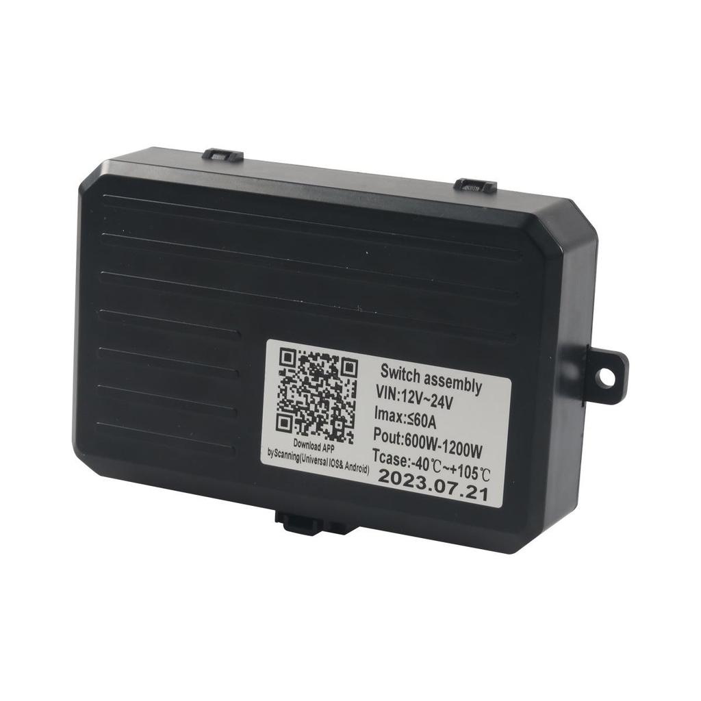 Universal 8-Button Switch Panel with Circuit Control Box for Cars, Jeeps, and Boats