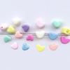 Star Heart Shape Beads For Kids Colorful Loose Beads Hair Tie Accessory For Creative Braiding And Crafting Project Supply