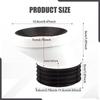 Bathroom Plumbing Accessory: Offset Toilet Flange Connector for System Maintenance