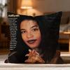 Popular AAaliyahied Cushion Cover Soft Washable Pillow Case Multi-Scene for Couch Bed Travel Office Use