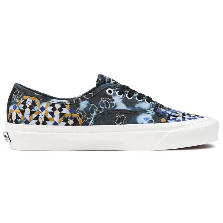 Vans Authentic 44 DX Mixed Mosaic Unisex Sneakers Multi-Color Black VN0A54F2BLK