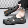 Summer Men Sandals Beach Slippers Trekking Casual Fashion Fishing Comfortable Classic Roman Hiking Climbing Outdoor Leather