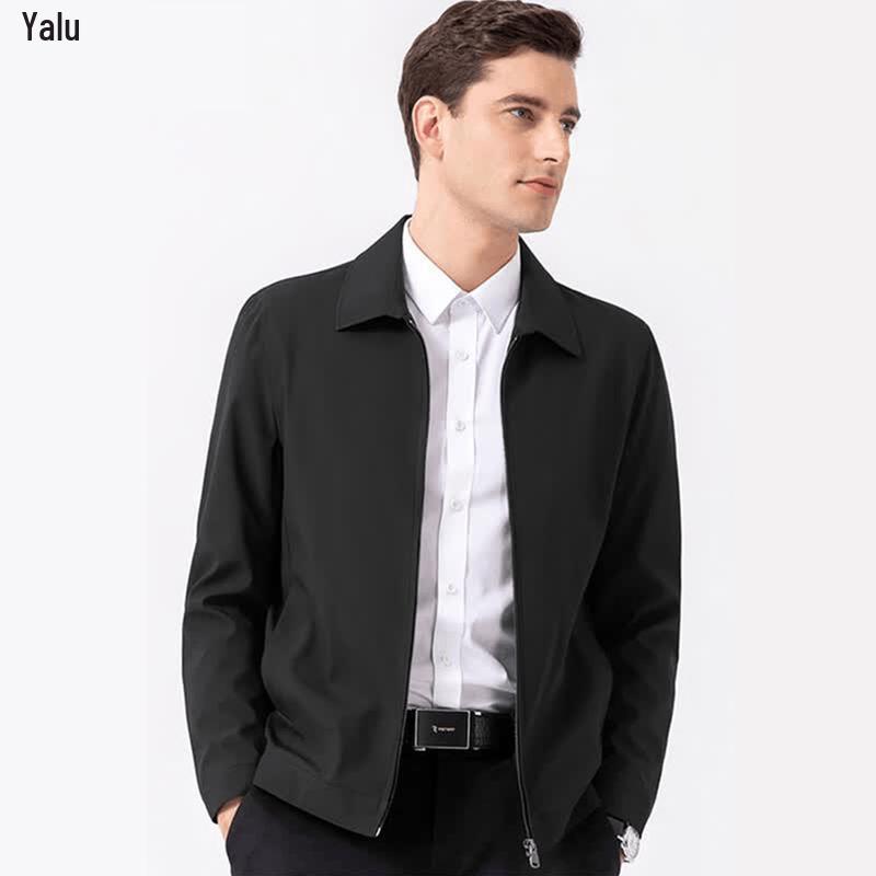 Men s Autumn Business Casual Lapel Jacket 3XL
