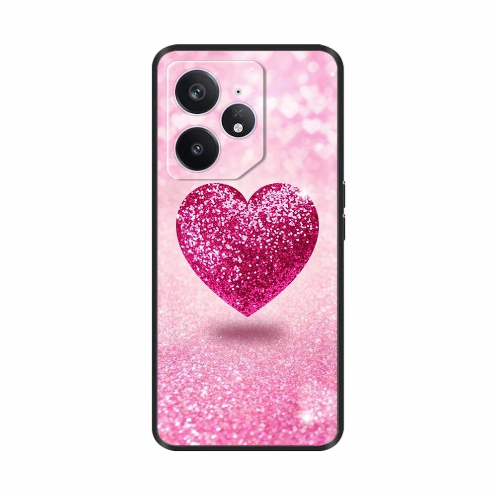 Für Realme Neo 7 Hülle Blume Vogel Weiches Silikon TPU Handyhülle Funda Für Realme Neo7 Abdeckung Realmi Neo 7 Hülle Handy Tasche Schalen