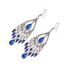 1 Pair Bohemia Style Tassel Earrings Women Waterdrop Pendant Dangling Earring Girls Ethnic Ear Jewelry