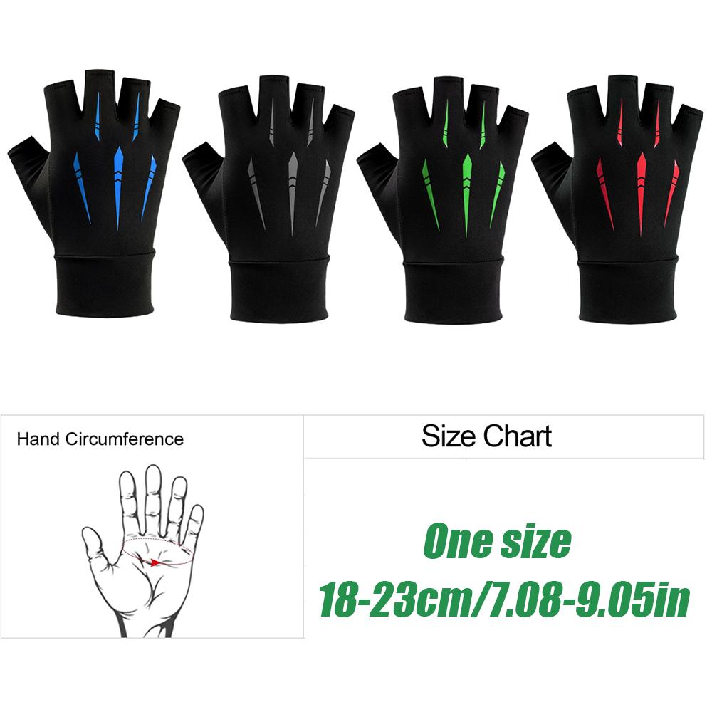 Half Finger Cycling Gloves for Men Women MTB Bike Riding Thickened Palm Pad Sport Fitness Fingerless Gloves