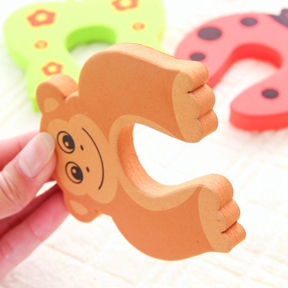 Craft Home Soft Cartoon EVA Foam Creative Door Stopper Finger Pinch Guard Protector Door Stop