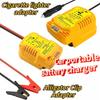 110-240V Winter Lithium Battery Auto Charger Portable Car Cigarette Lighter First Aid Kit Tools For MAKITA Dewalt Milwaukee