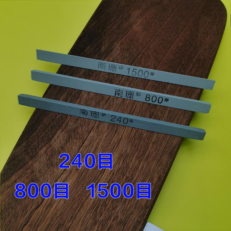 Triangle Oil Stone for Sharpening Knives Kit, Fine Grinding Diamond Oilstone Strip, Knife Stone, 145*10*8mm