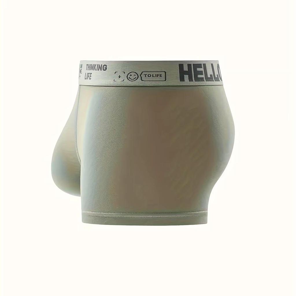 Men's Underwear High Stretch Men Boxer Shorts Breathable Soft Men Underpant Fashion Men's Panties Plus Size
