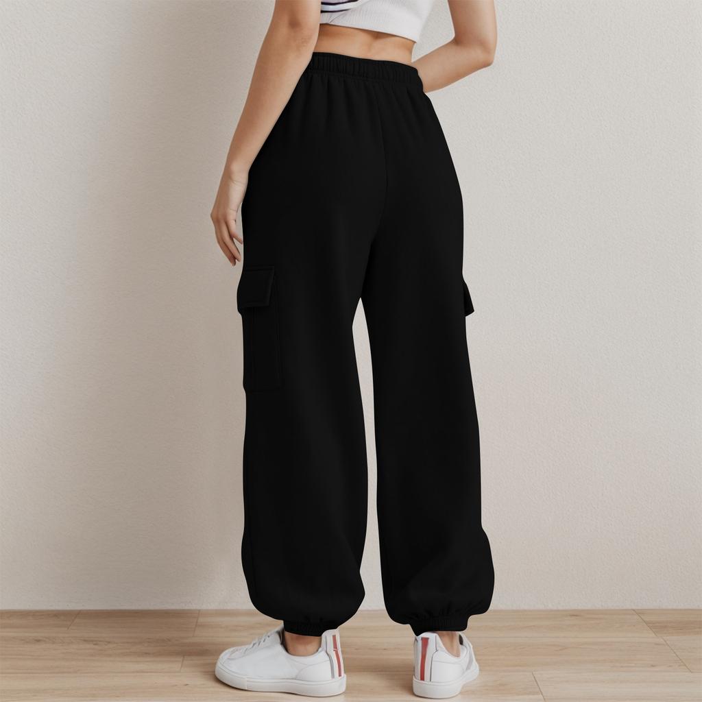 Women's Workwear Sweatpants Casual Loose Fleece High Waist Jogger Pants Ladies Sweatpants Casual Pants Yoga Pants Homewear
