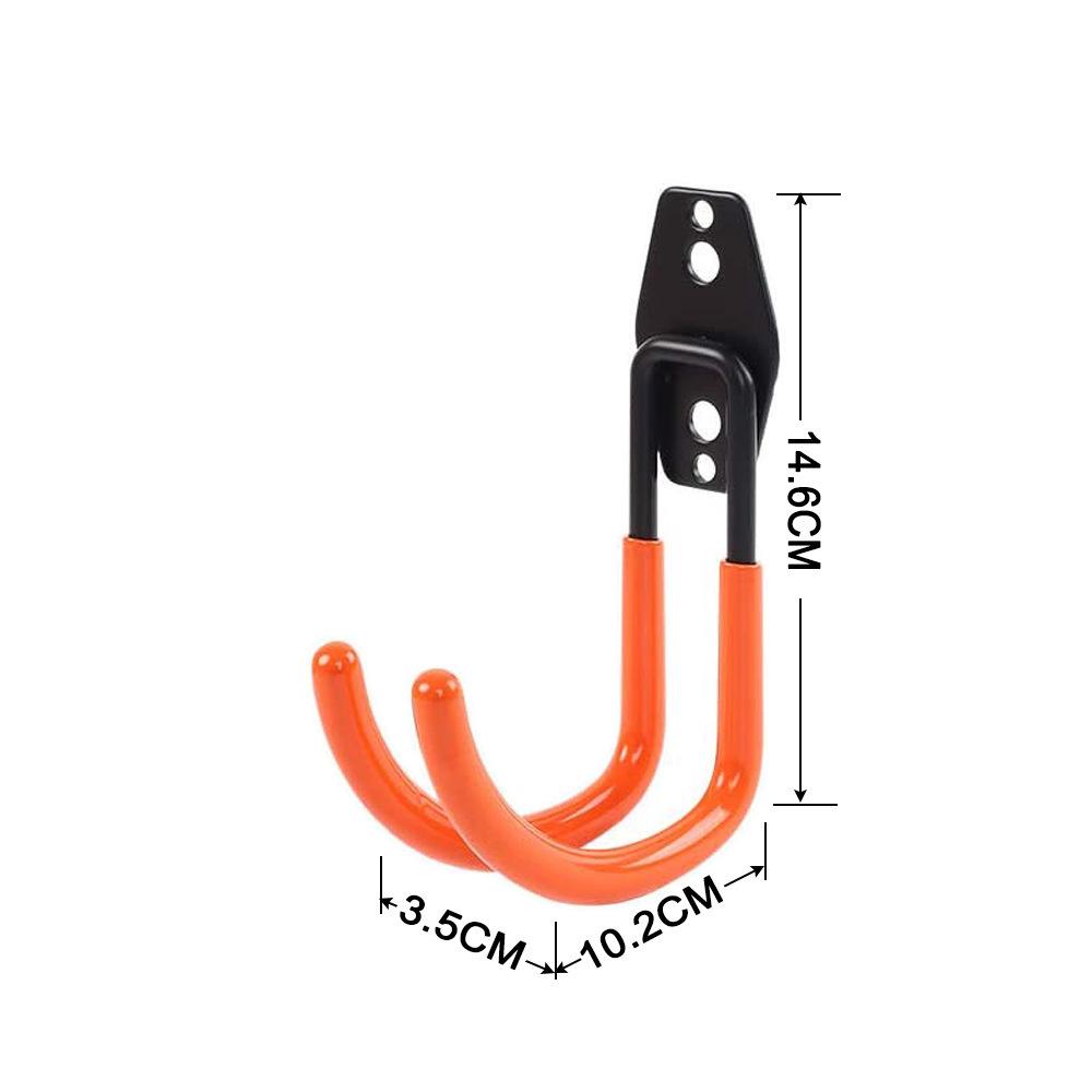 Heavy-Duty Metal Hooks for Garage and Garden Tools