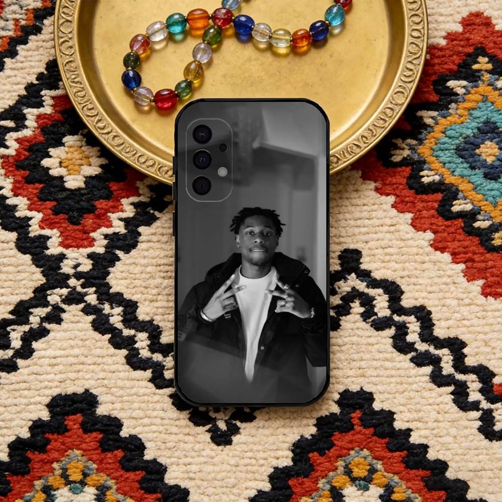 Rapper T-Tiakola BDLM Phone Case For Samsung S25,24,23,22,30,21,10,9,Ultra,Plus,FE 5G Black Soft Case