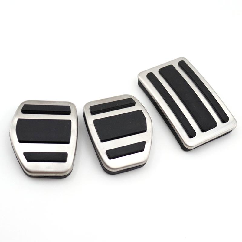 Non-Slip Decorative Pedals for Peugeot 508: Accelerator, Brake & Footrest
