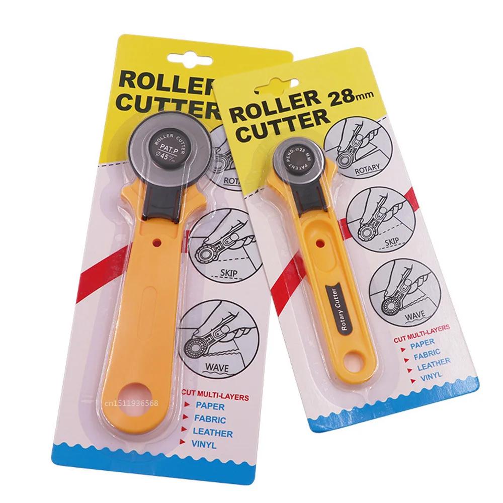28/45mm Rotary Cutter Blades Sewing Rotary Fabric Cutter for Patchwork Leather Quilting Sewing Arts DIY Craft Cutting Tools