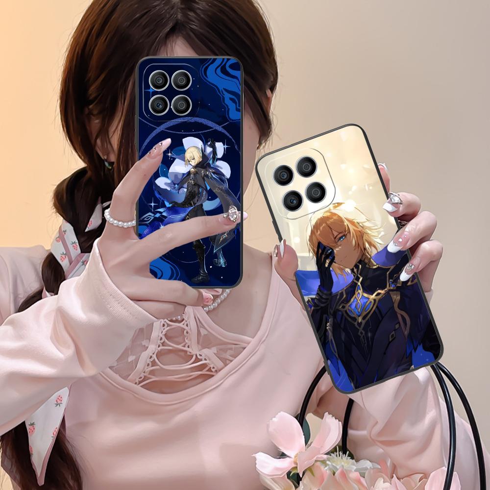 Game GI Dainsleif Phone Case for Honor 90 80 70 60 50 30 20 10 9 8 7 Pro S SE Lite 5G Soft TPU Shockproof Cover