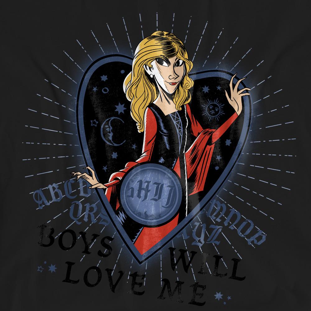 Hocus Pocus Unisex Adult Boys Will Love Me Sanderson Sisters T-Shirt