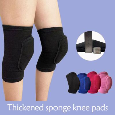 1 paar Sport Knie Pad Erwachsene Kind Dance Knie Protector Elastische Verdicken Schwamm Knie Brace Unterstützung für Yoga