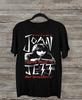 Joan Jett Singer Short Sleeve Unisex Black Short Sleeve All Size T-Shirt Unisex T-Shirt