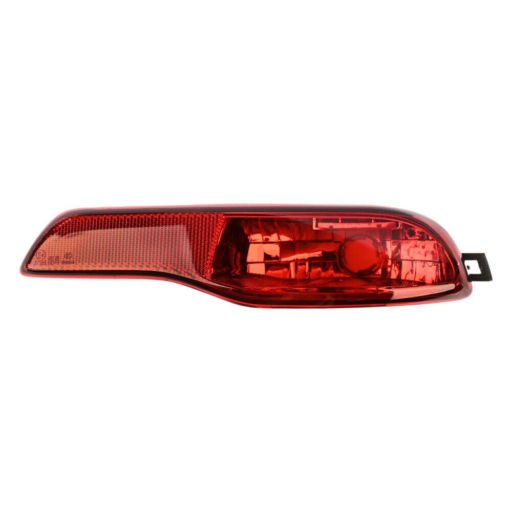 2x Left + Right Side Red Rear Bumper Light 68102876 for Jeep Cherokee 2014-2018