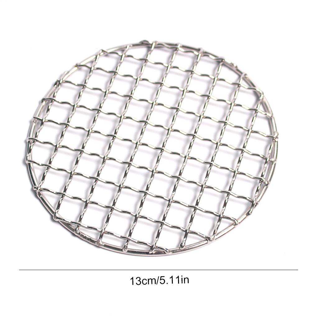 Grill Mesh Tools Stainless Steel Accessories Convenient ple Barbecuing Nets Barbecue Net for Home Garden Park