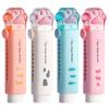 Eraser with Retractable Push-pull Design, Creative Cartoon Cat Claw Shape, Student-specific Stationery, Portable Eraser