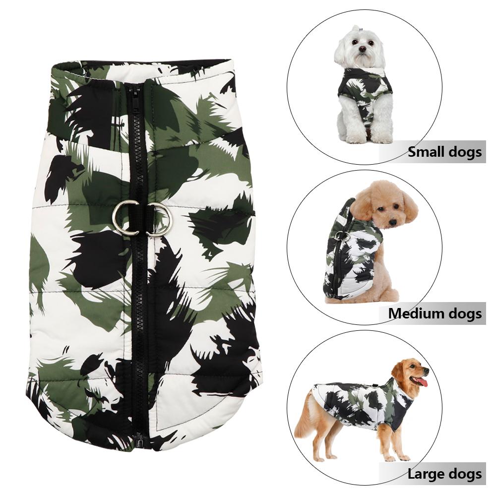 Warm Dog Clothes Waterproof Winter Pet Dog Coat Jacket Vest Small Medium Large Dogs Clothes Puppy Chihuahua Outfit Clothing