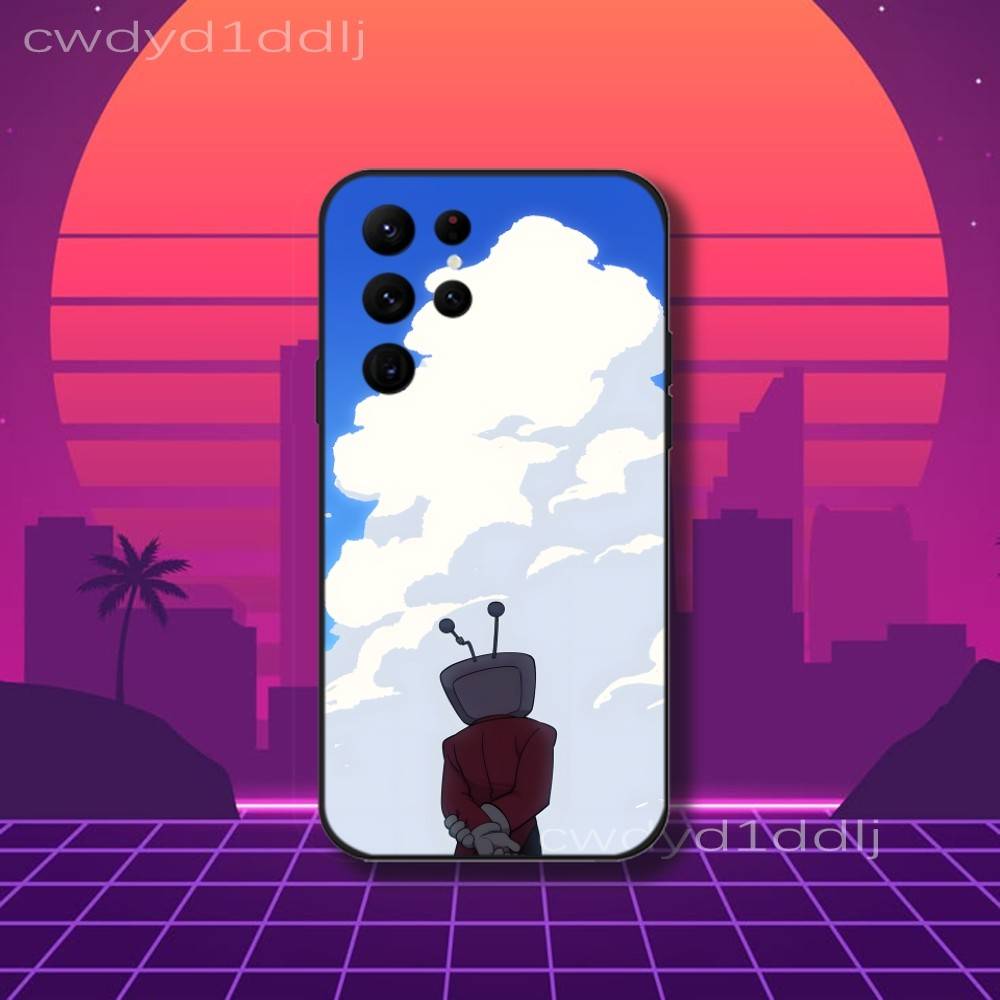 Tenna Spamton D-Deltarune Game Phone Case For Samsung S10,S21,FE,S21 ,S26,S25,S24,S23,Ultra,S9,S22,Plus Black Shockproof TPU