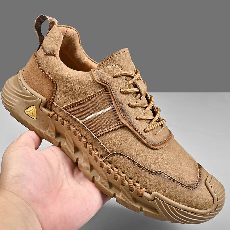 Fashion Outdoor Men Running Shoes Versatile Casual Sneakers Breathable Sport Shoes Summer Trainers Casual Leather Male Tenis Masculino