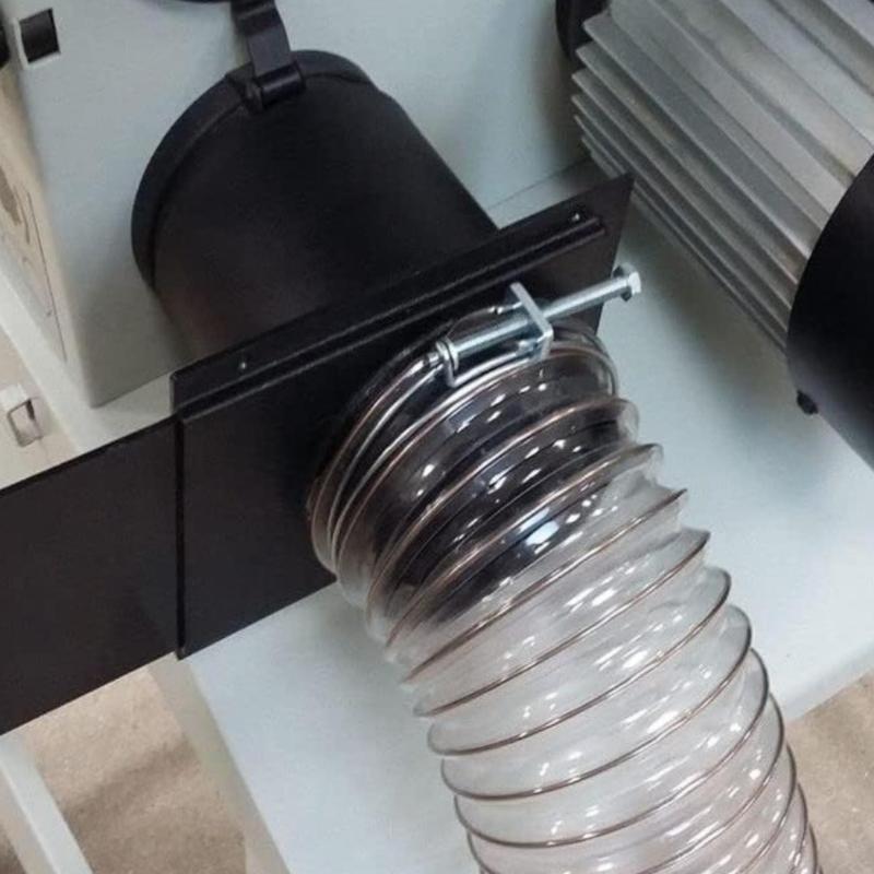 1Pcs Efficient Replacement Spare Parts Dust Hose Adapter Ventilation 100Mm Attachment Improves Suction Dust Collector Adpater