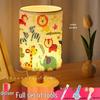 Dried Flower Embossed Table Lamp DIY Kit - Creative Gift for Team Building and National Day Festivities