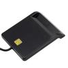Bankkort IC/ID EMV Smartkortläsare Kortklonare Kontakt för Windows 7 8 10 Linux OS