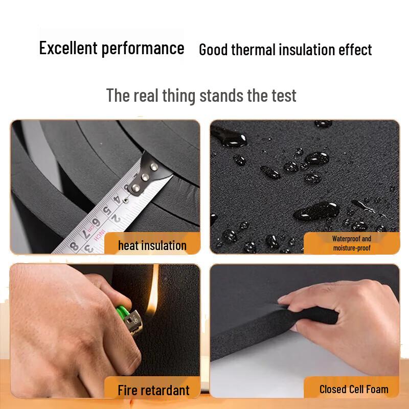 Self-Adhesive High-Density Rubber Foam Insulation Board