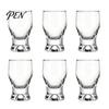Entertaining And Hosting Barware Mini Snifter Glass with Ergonomic Weighted Base, Crystal Clear Tasting Mixed Drink Serving Cups Glasses, Comfortable