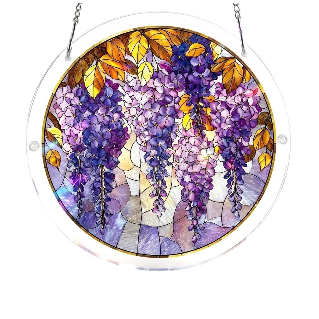 83-piece puzzle sunlight catcher window decoration panel, home decoration birthday gift