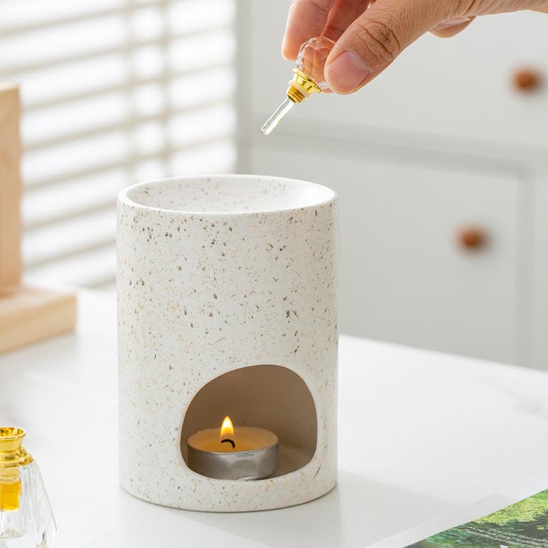 Smell Diffuser Ceramics Aromatherapy Diffusers For Home Relaxing Wax Melt Burner Candle Holder For Beauty Salon Living Room