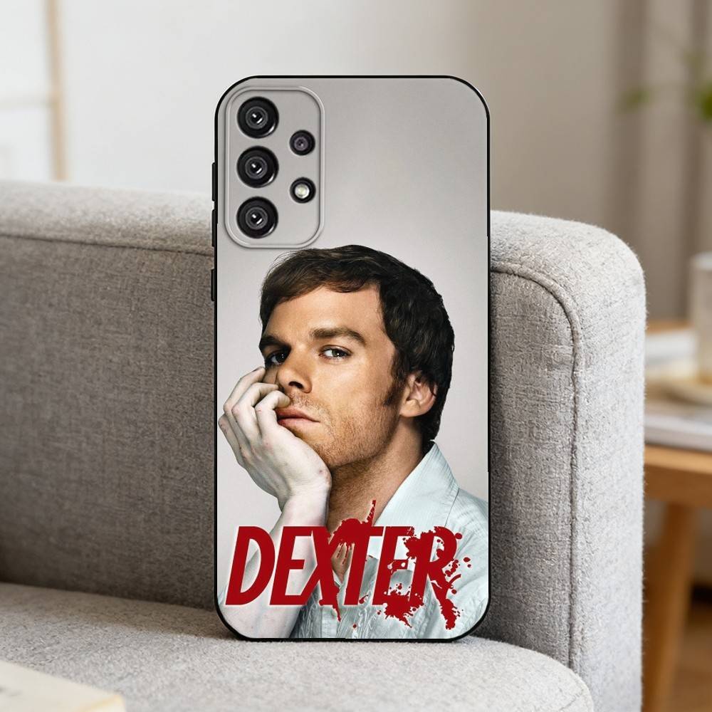 D-Dexter Morgan   Phone Case For Samsung S25,S24,S21,S22,S23,S30,Ultra,S20,Plus,Fe,Note,10,9,5G Black Cover