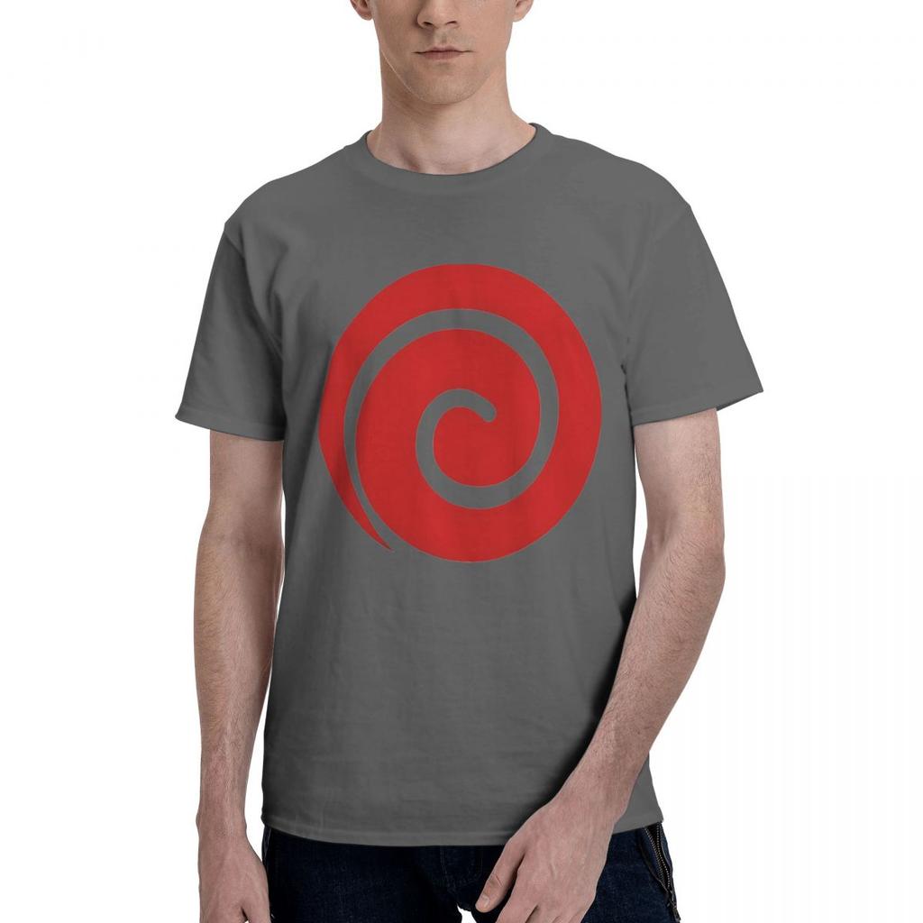 Uzumaki Clan 2 100 Cotton Casual Breathable Confortable Shirt Mens TShirts Man Clothes
