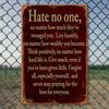 Vintage Metal Poster Inspirational Quote Wall Art Decor for Farmhouse