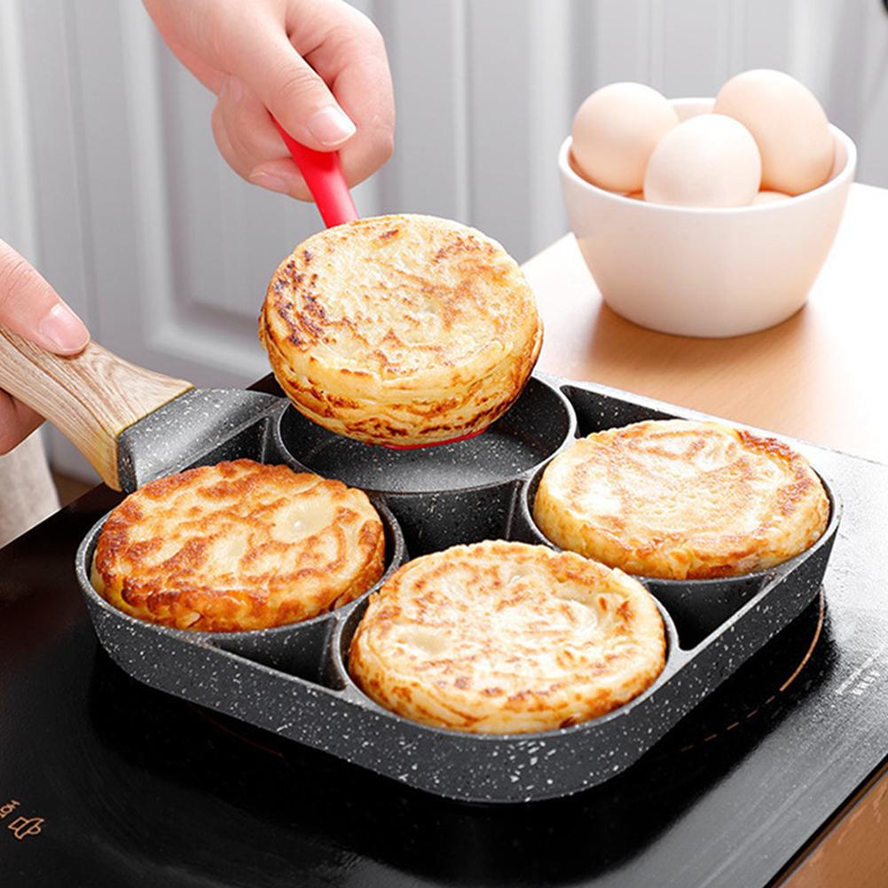 

4-Cup Design Omelette Pan Household Kitchen Using Egg Cooking Pan For Breakfast Making China Mainland
