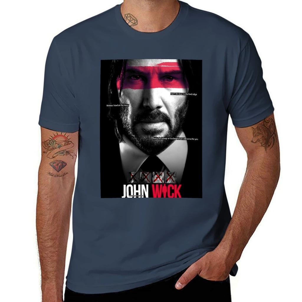John Wick Baba Yaga T-Shirt Sommerkleidung Grafiken Blankos Sommer Oberteile Unisex T-Shirts Lässig Stilvoll