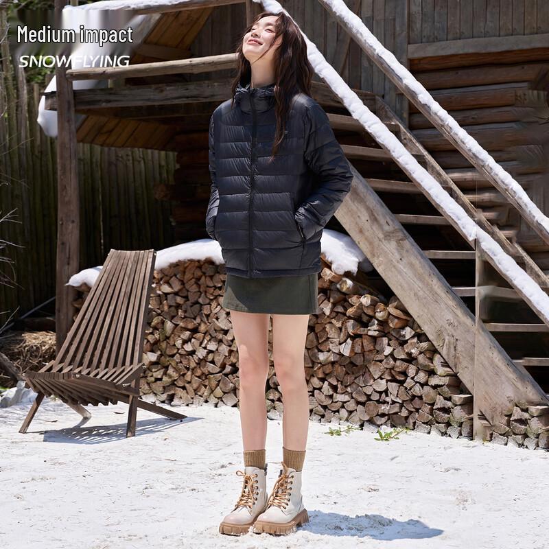 Snow Flying Unisex Quilted Down Jacket X250132709F